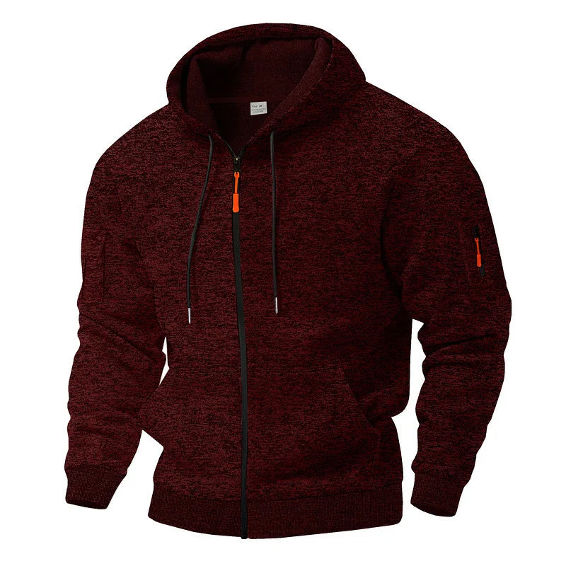 BO | Cozy Fleece Hoodie with an Outdoor Look
