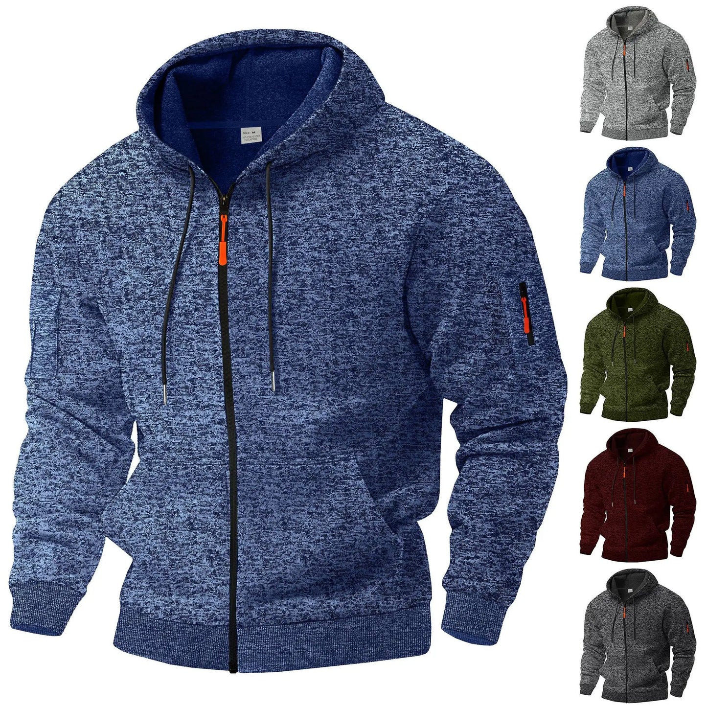 BO | Cozy Fleece Hoodie with an Outdoor Look